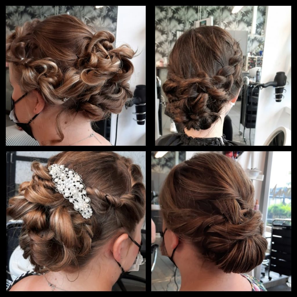 Viihtyisä parturi-kampaamo tekee upeita juhlakampauksia